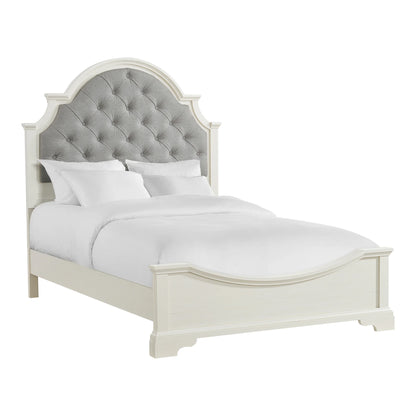 Eastwood - Youth Full Upholstered Bed - White