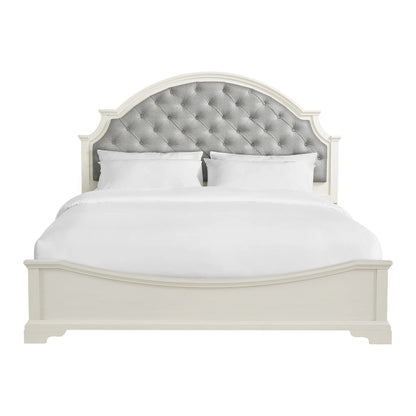 Eastwood - Youth King Upholstered Bed - White