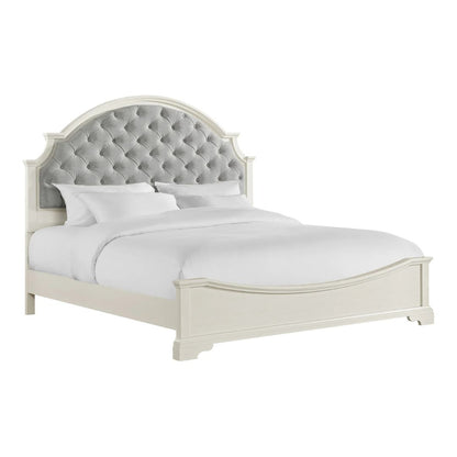 Eastwood - Youth King Upholstered Bed - White