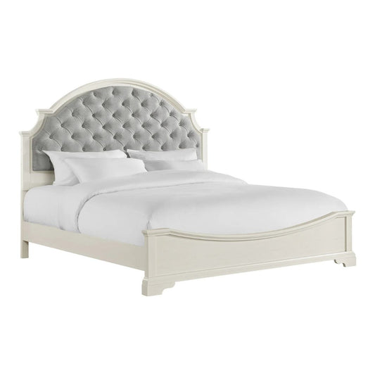 Eastwood - Youth King Upholstered Bed - White