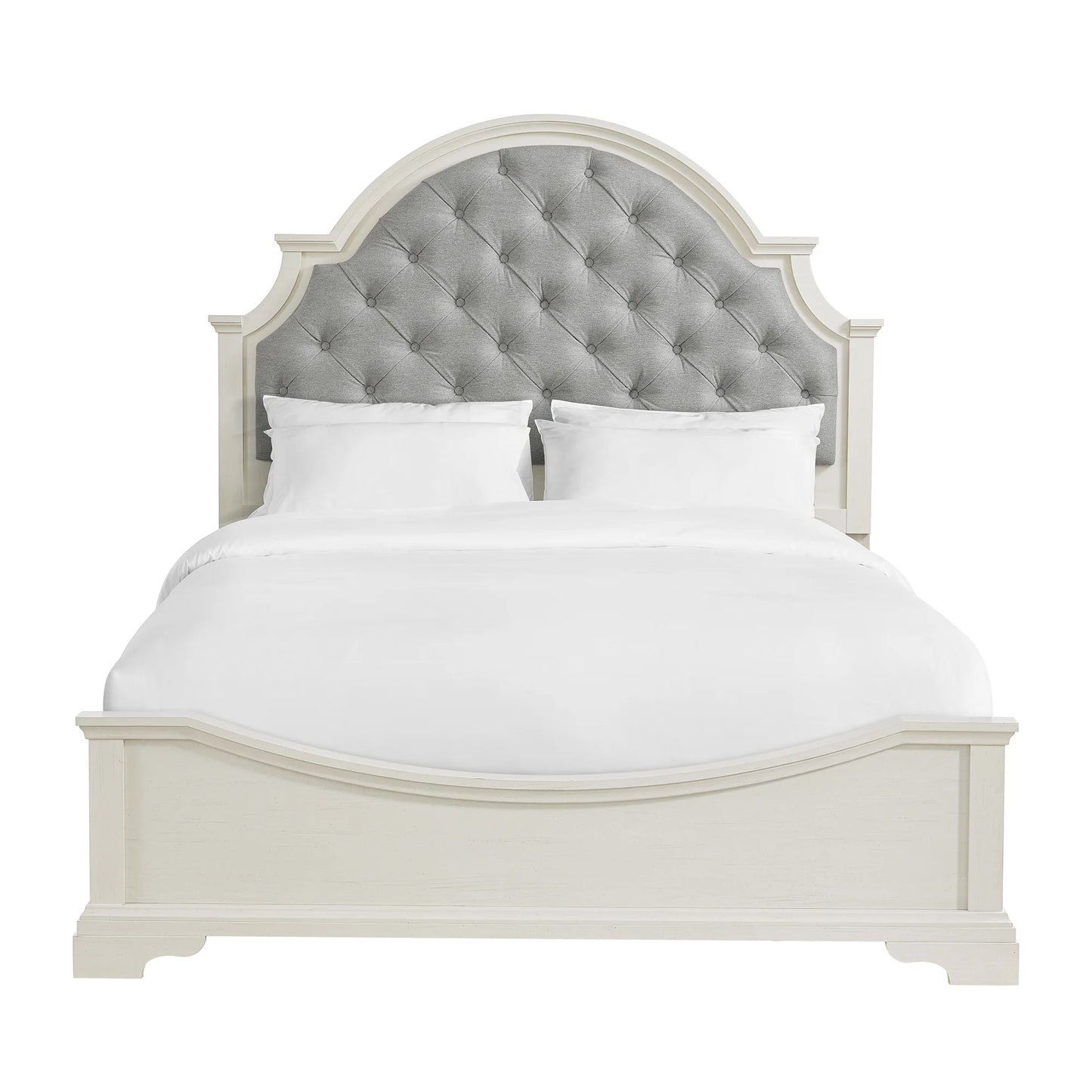 Eastwood - Youth Queen Upholstered Bed - White