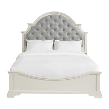 Eastwood - Youth Queen Upholstered Bed - White