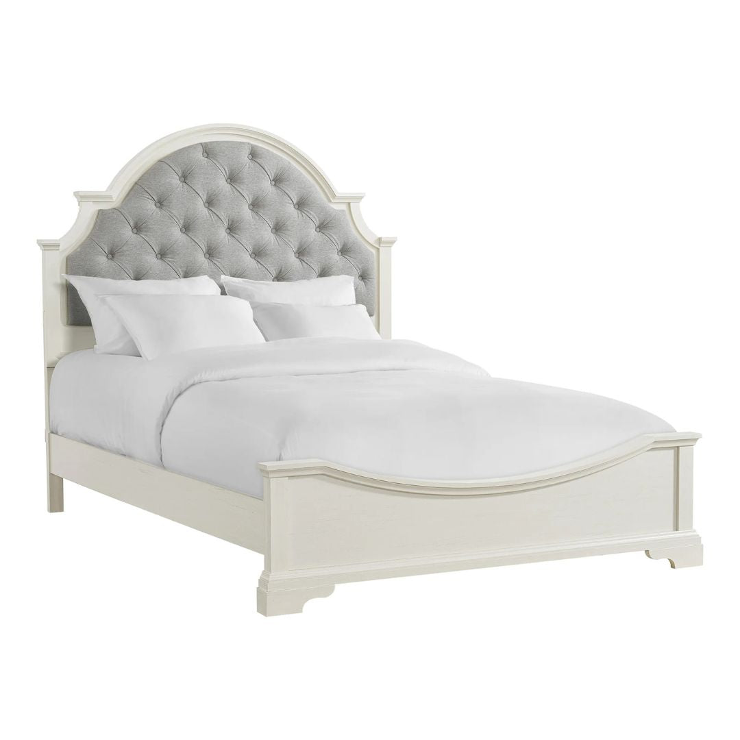 Eastwood - Youth Queen Upholstered Bed - White