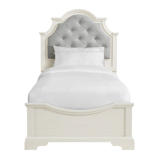 Eastwood - Youth Twin Upholstered Bed - White