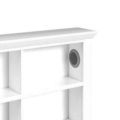 Hampton Kids - Twin Bookcase Bed - White