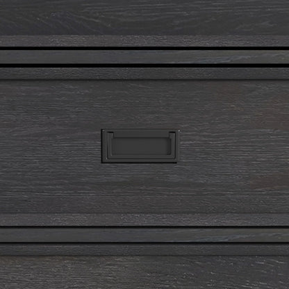 Hampton Kids - Dresser And Mirror Set - Charcoal