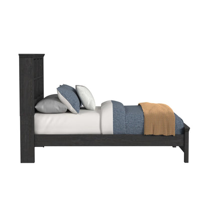 Hampton Kids - Full Bookcase Bed - Charcoal