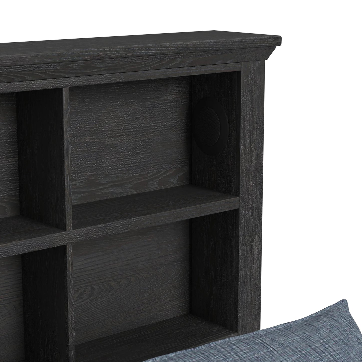 Hampton Kids - Full Bookcase Bed - Charcoal