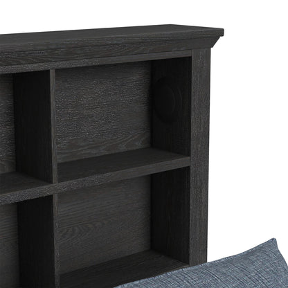 Hampton Kids - Full Bookcase Bed - Charcoal