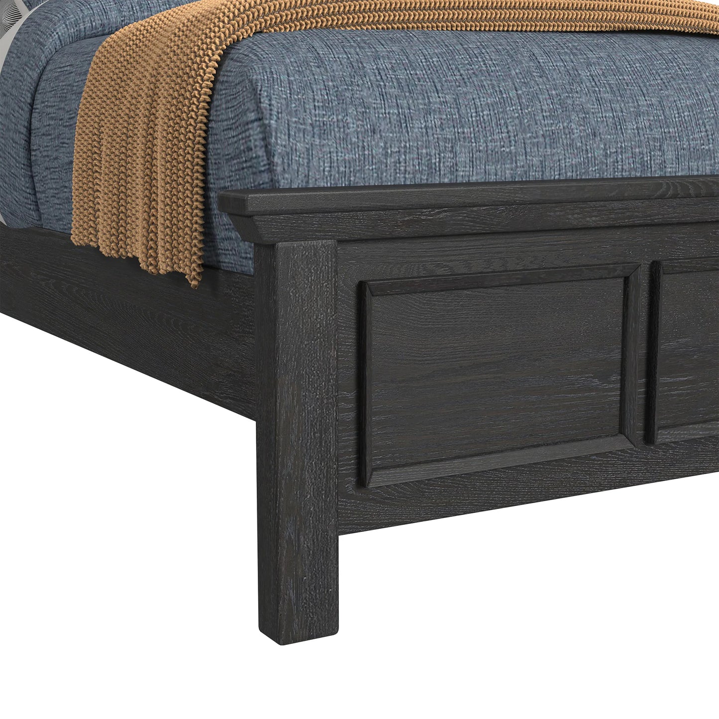Hampton Kids - Full Bookcase Bed - Charcoal