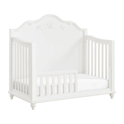 Alana - Crib With Guardrails - White