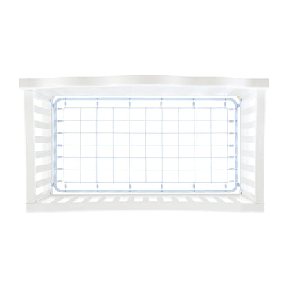 Alana - Crib With Guardrails - White