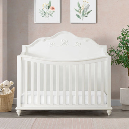 Alana - Crib With Guardrails - White