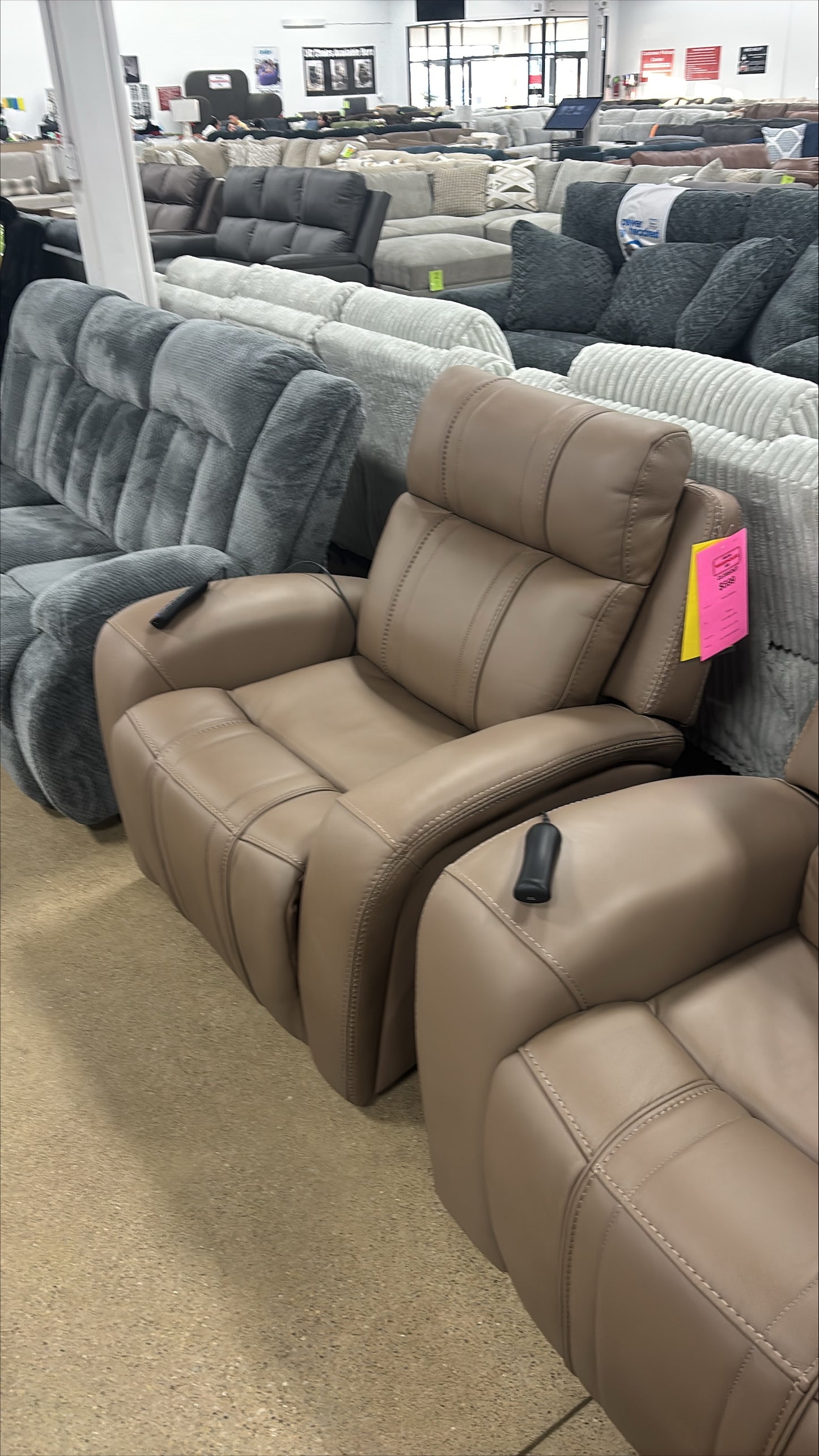 Leather P3 Recliner W/ Zoned Full Body Massage