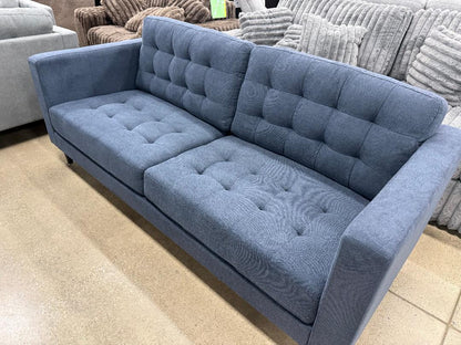 Sofa and Loveseat - Midnight Blue