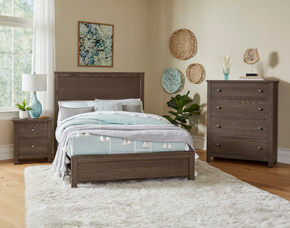 Fundamentals - Full Size Bed - Gray