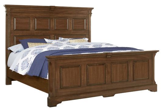 Heritage - Queen Mansion Bed - Amish Cherry
