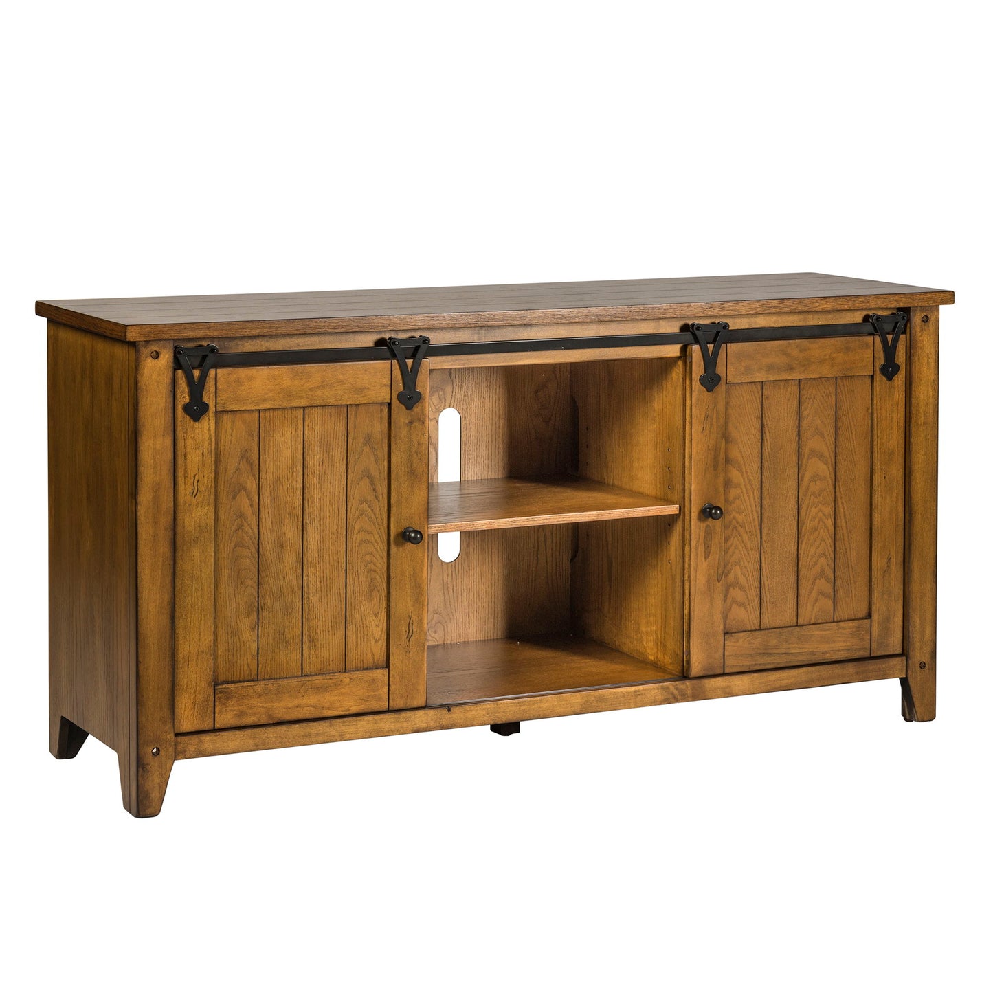 Lake House - TV Console - Light Brown