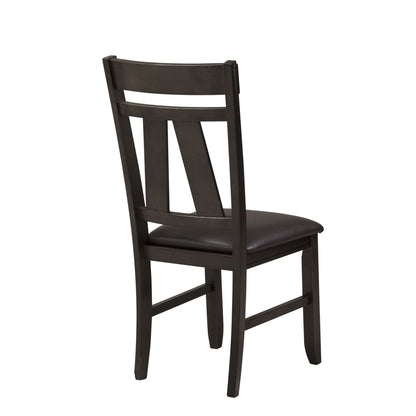 Lawson - Splat Back Side Chair - Dark Brown