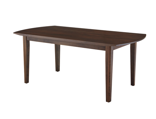 Crafted Cherry - 72" Surfboard Table - Dark Cherry