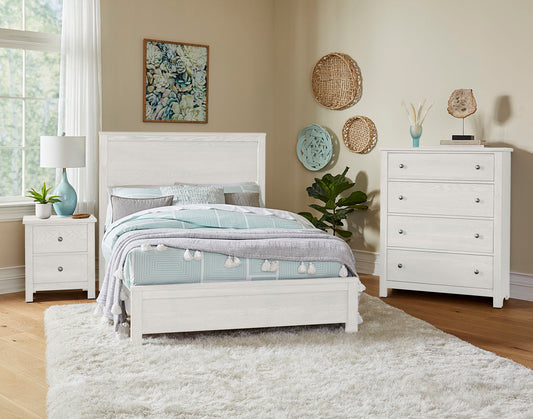 Fundamentals - Full Size Bed - White