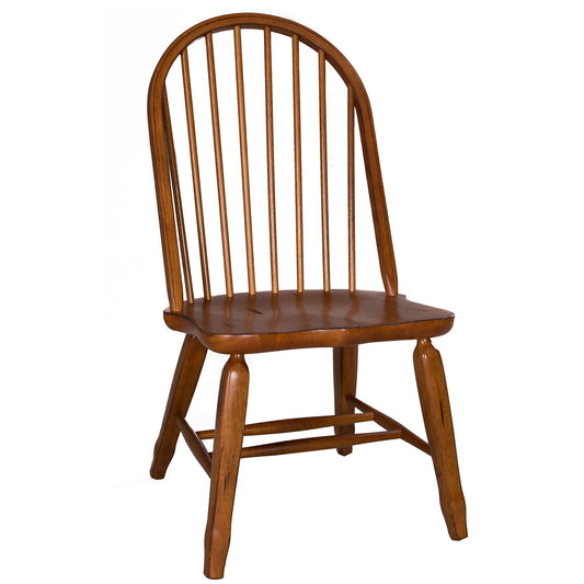 Treasures - Bow Back Side Chair - Light Brown