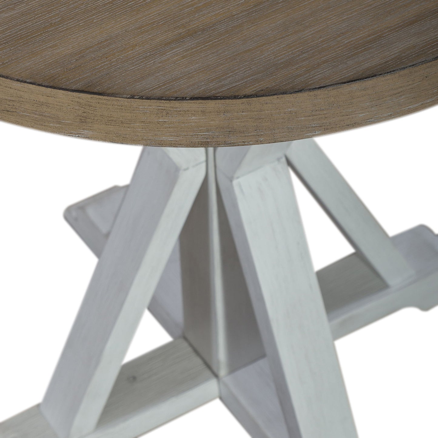 Summerville - Round End Table - White