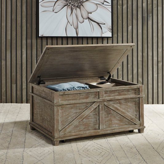 Parkland Falls - Storage Trunk - Light Brown