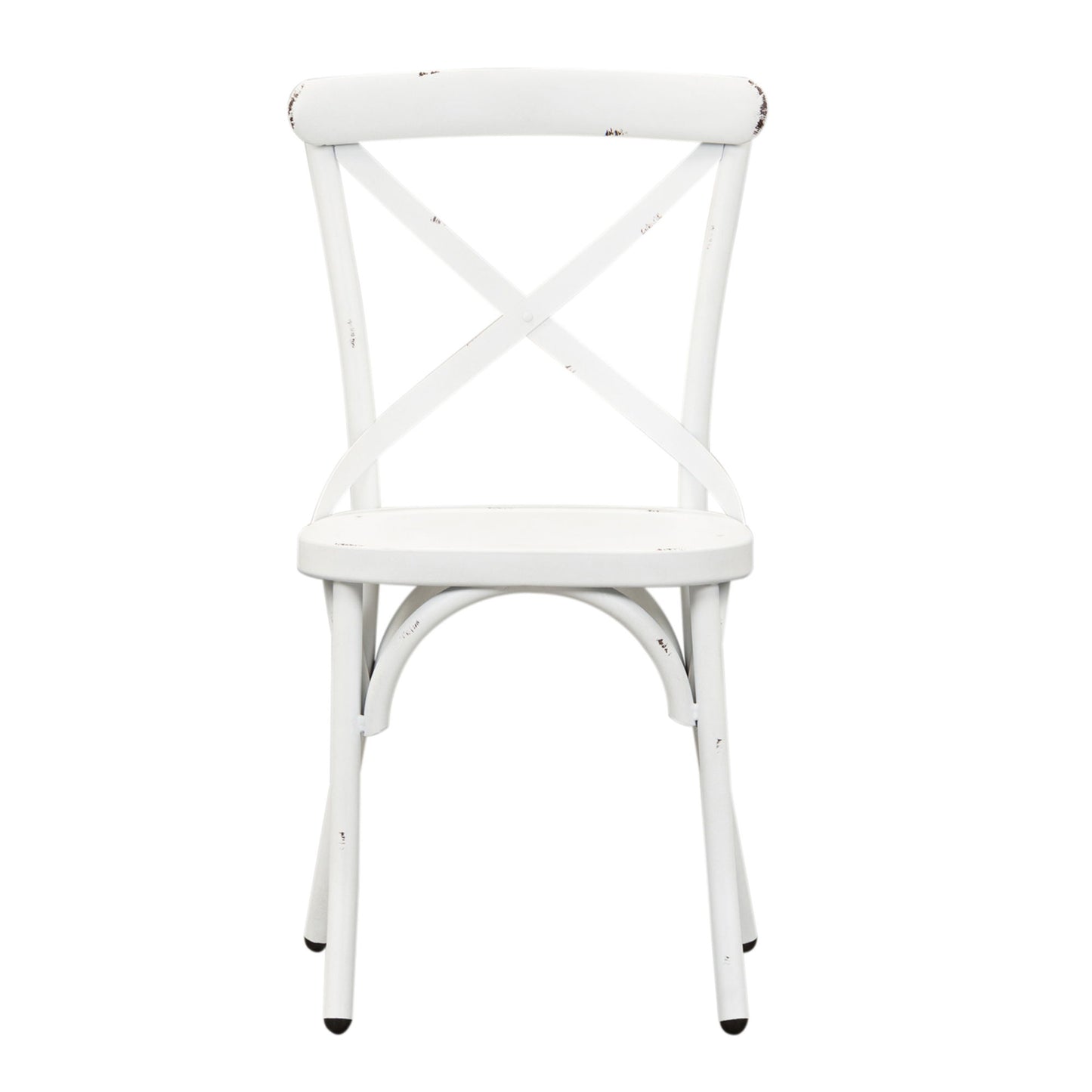 Vintage Series - X Back Side Chair - Antique White
