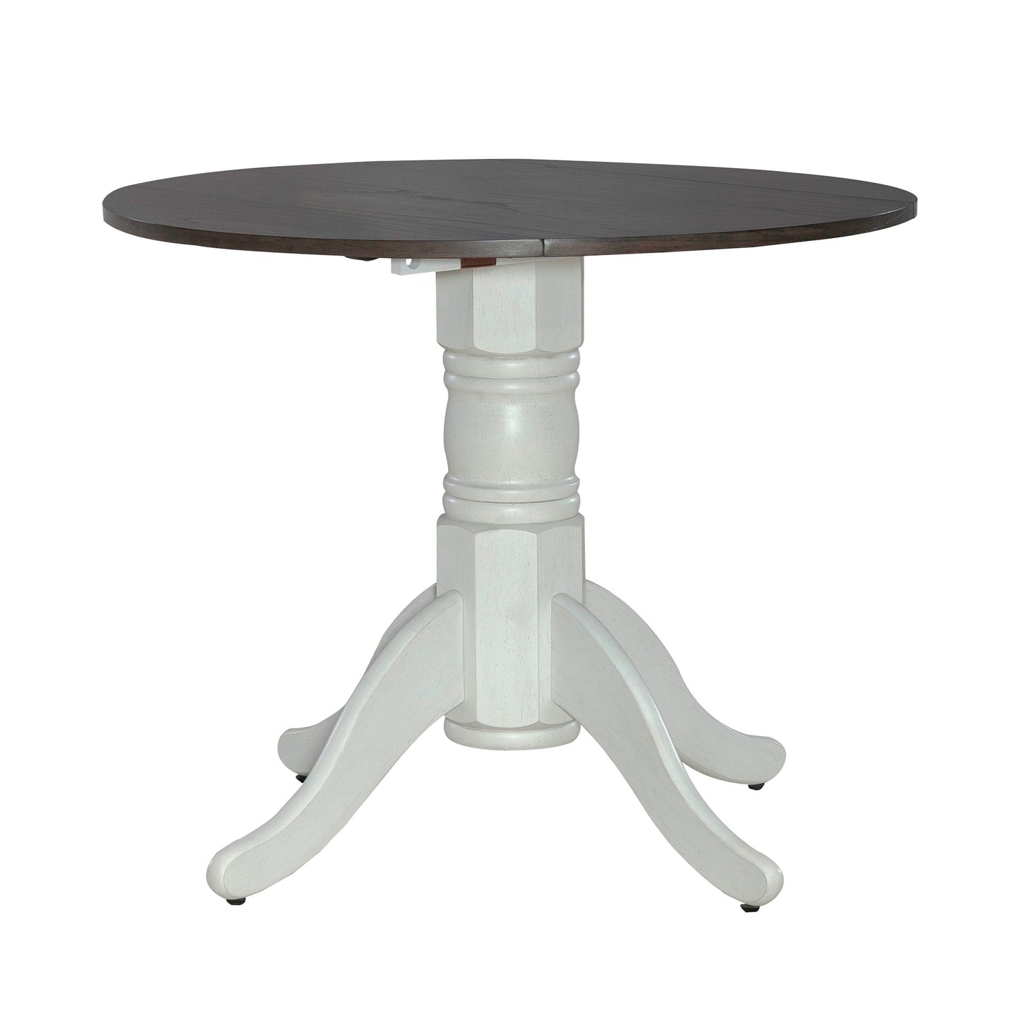 Brook Bay - Drop Leaf Table Set - White