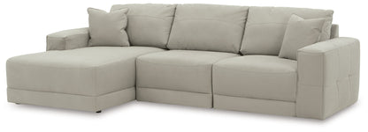 Next-gen Gaucho - Gray - Left Arm Facing Corner Chaise 3 Pc Sectional