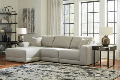 Next-gen Gaucho - Gray - Left Arm Facing Corner Chaise 3 Pc Sectional