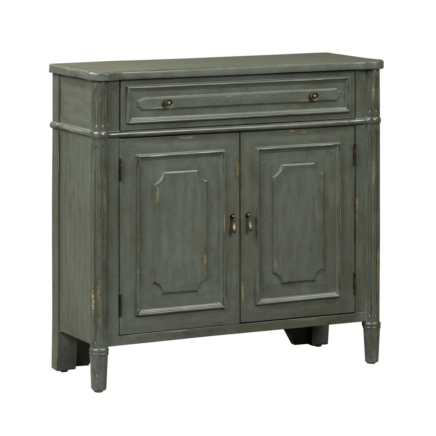 Madison Park - 1 Drawer 2 Door Accent Cabinet - Dark Gray