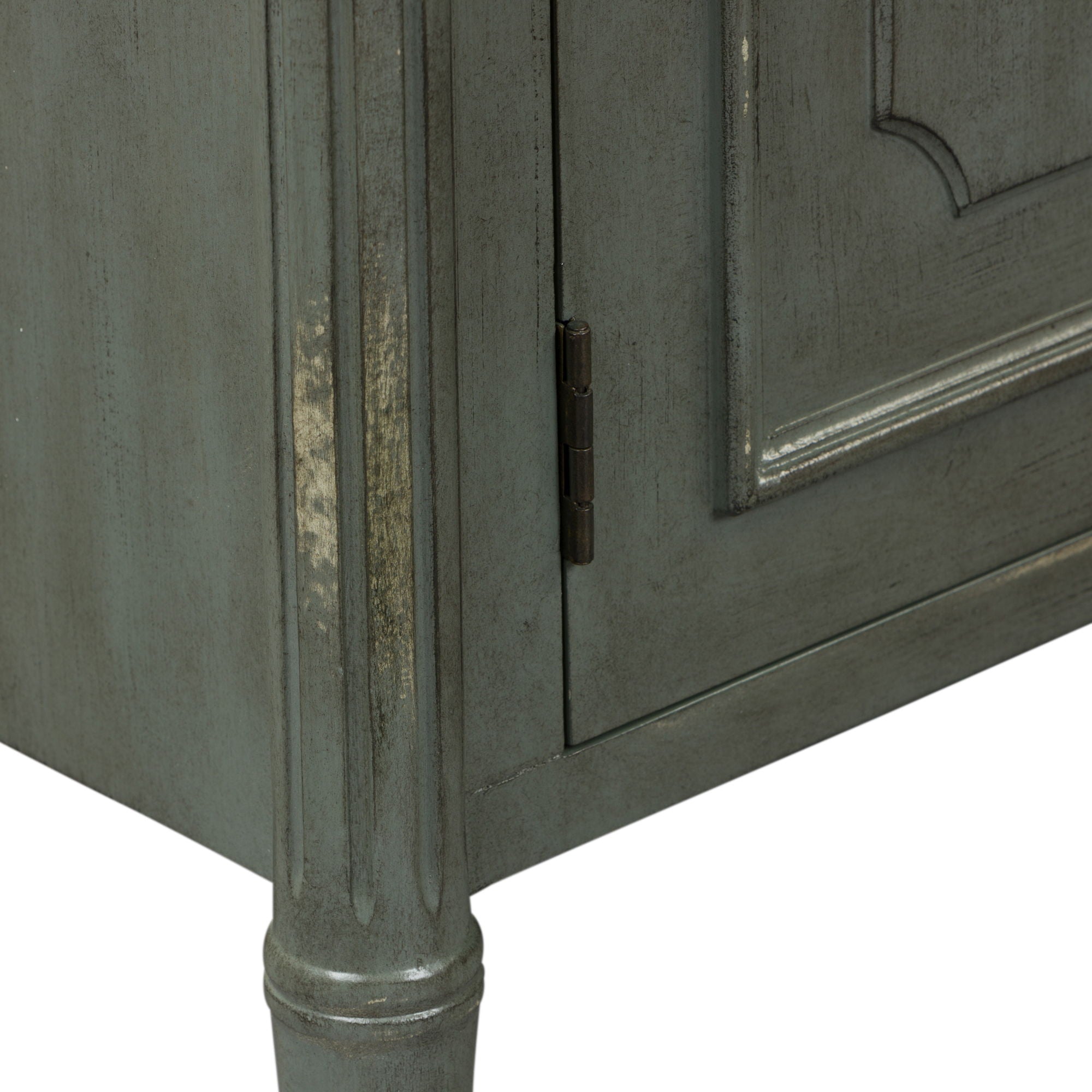 Madison Park 1 Drawer 2 Door Accent Cabinet Dark Gray