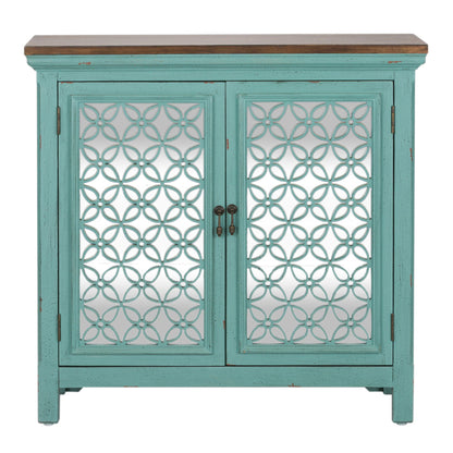 Kensington - 2 Door Accent Cabinet - Blue