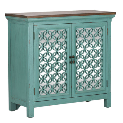 Kensington - 2 Door Accent Cabinet - Blue