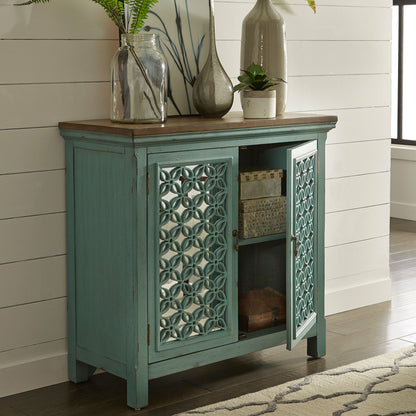 Kensington - 2 Door Accent Cabinet - Blue