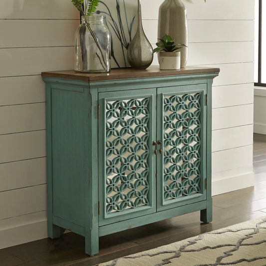 Kensington - 2 Door Accent Cabinet - Blue