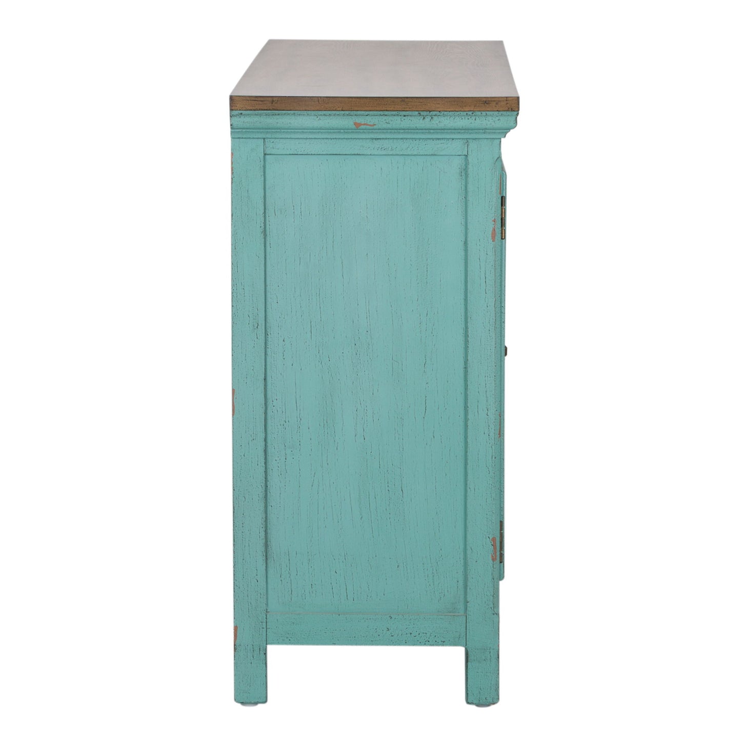 Kensington - 3 Door Accent Cabinet - Blue