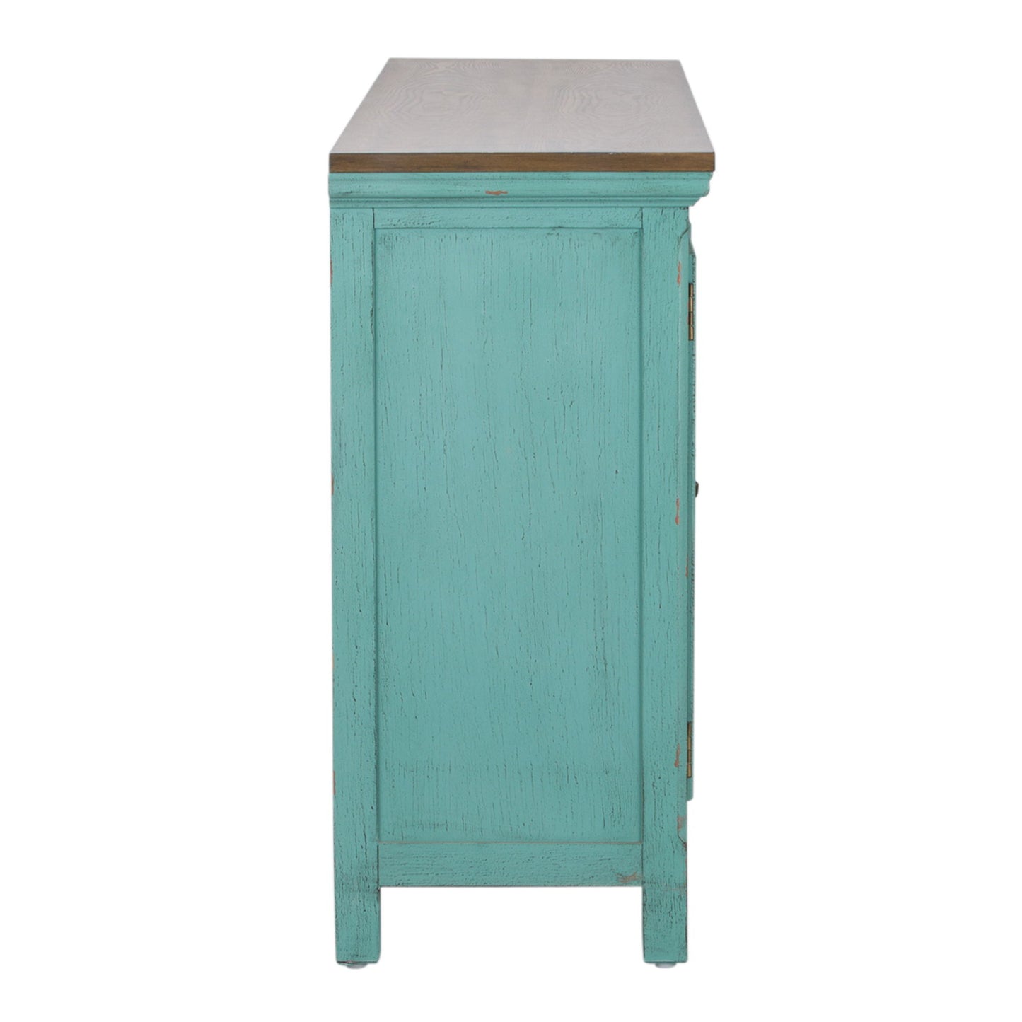 Kensington - 4 Door Accent Cabinet - Blue