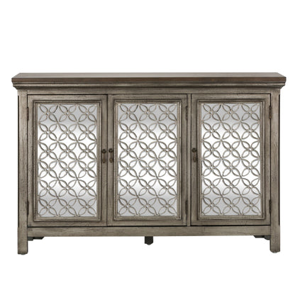 Westridge - 3 Door Accent Cabinet - Light Brown