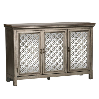 Westridge - 3 Door Accent Cabinet - Light Brown