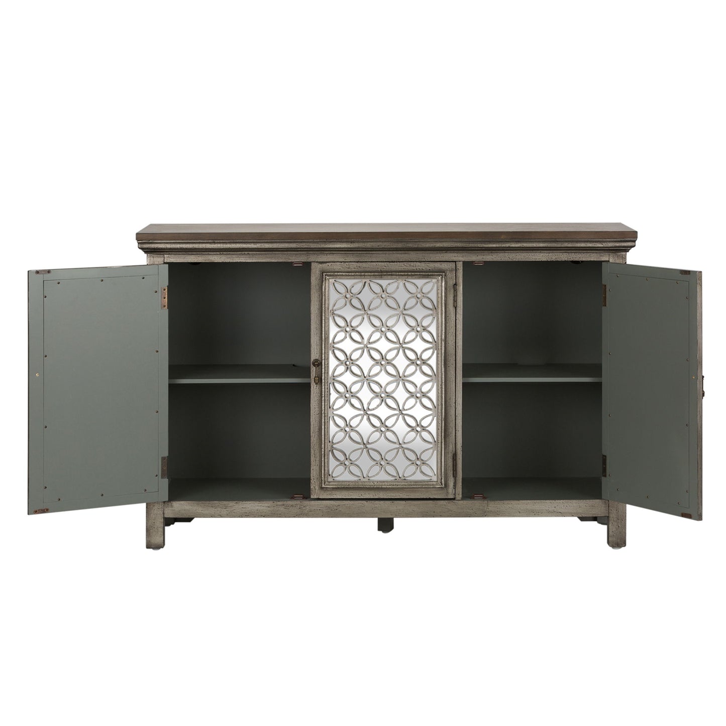 Westridge - 3 Door Accent Cabinet - Light Brown