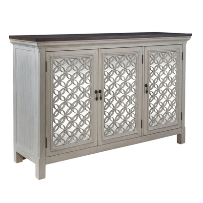 Westridge - 3 Door Accent Cabinet - Antique White