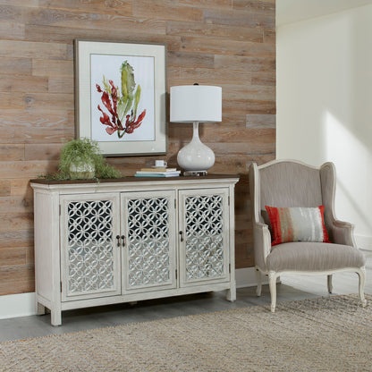 Westridge - 3 Door Accent Cabinet - Antique White