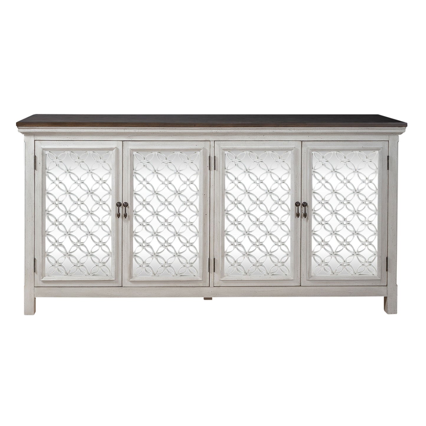 Westridge - 4 Door Accent Cabinet - Antique White