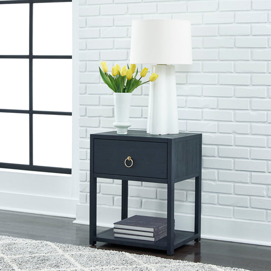 East End - 1 Shelf Accent Table - Black