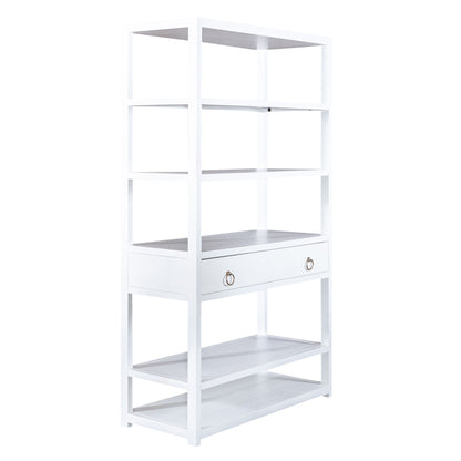 East End - Accent Bookcase - White