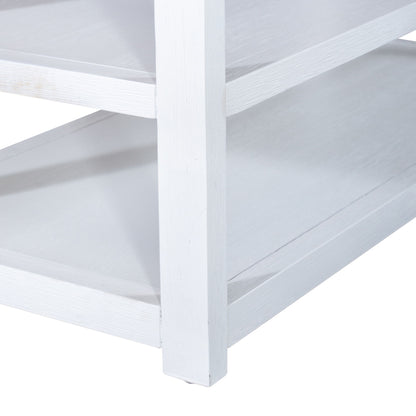 East End - Accent Bookcase - White