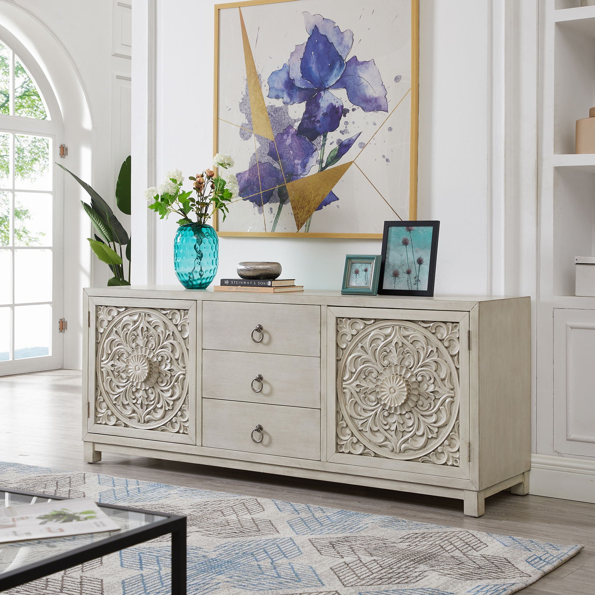 Decorative accent cabinet discount